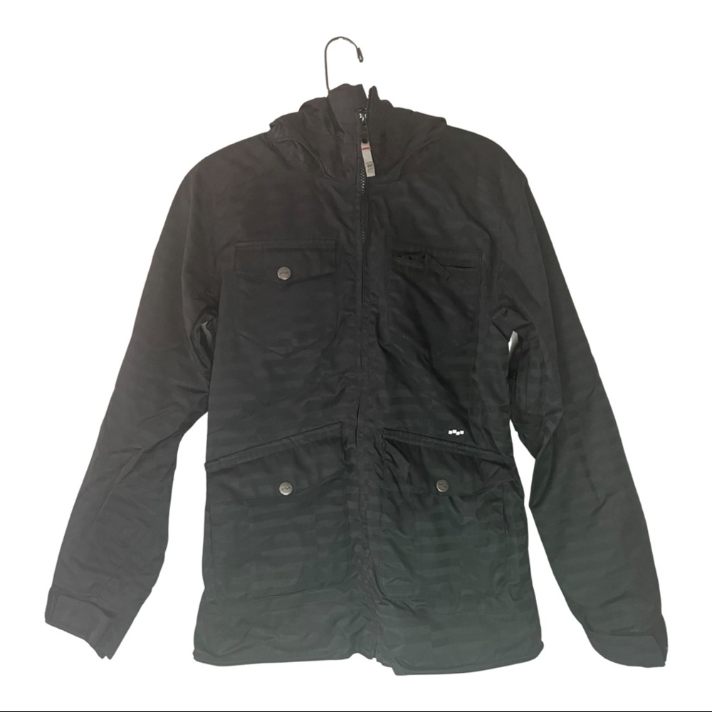 Foursquare Black Snow Jacket Medium